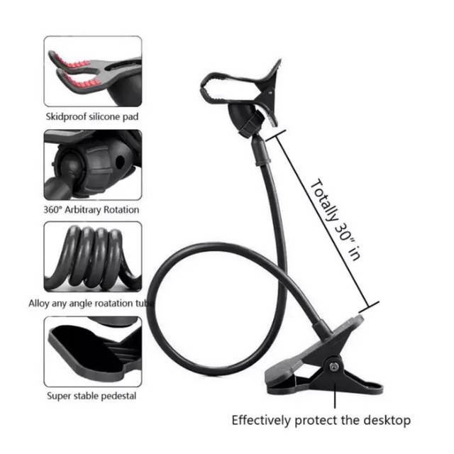 lazy pod / lazypod / jepitan narsis / jepsis / flexible holder for smartphone
