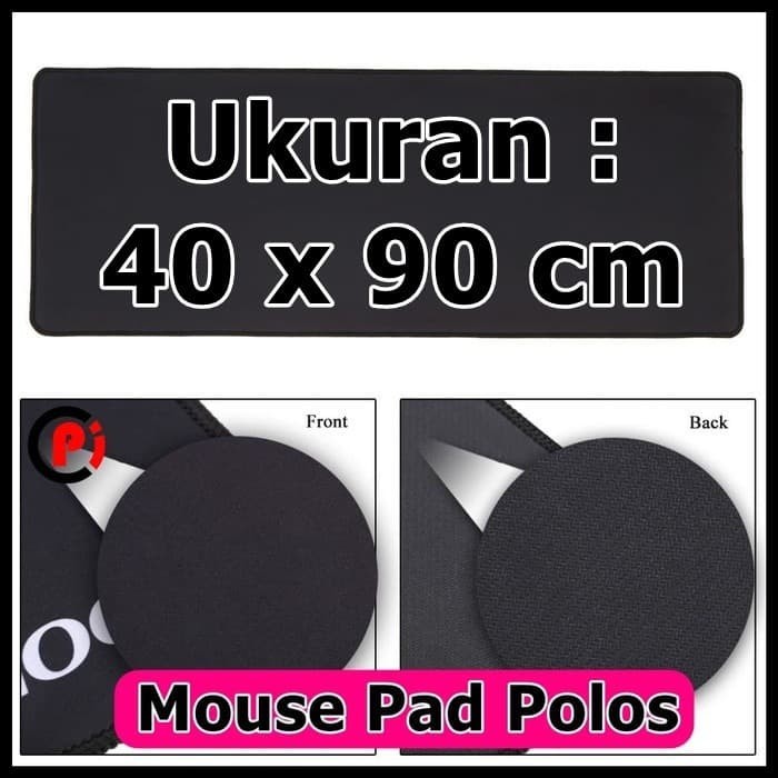 Taffware Gaming Mouse Pad XL Desk Mat Polos 400 x 900 mm 40x90 cm