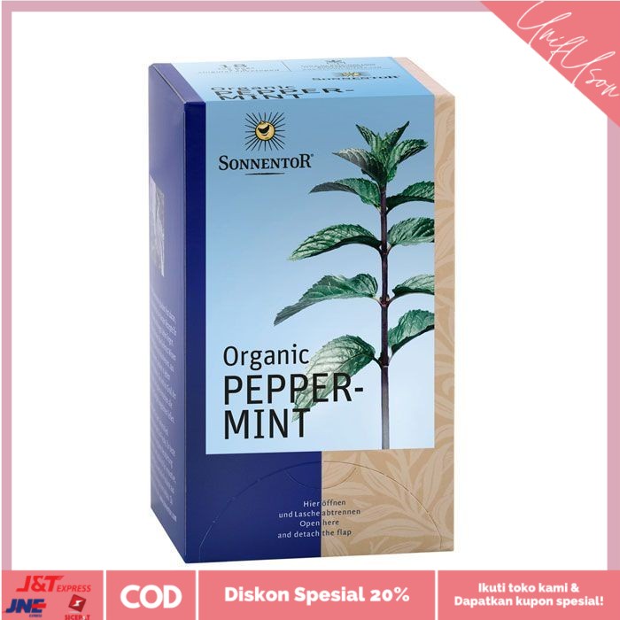 

⭐COD⭐ SONNENTOR - Organic peppermint tea 18g
