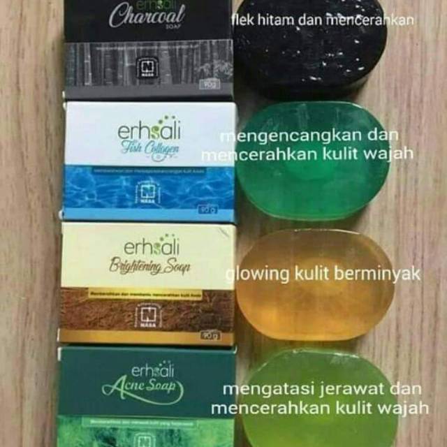 Erhsali sabun muka NASA