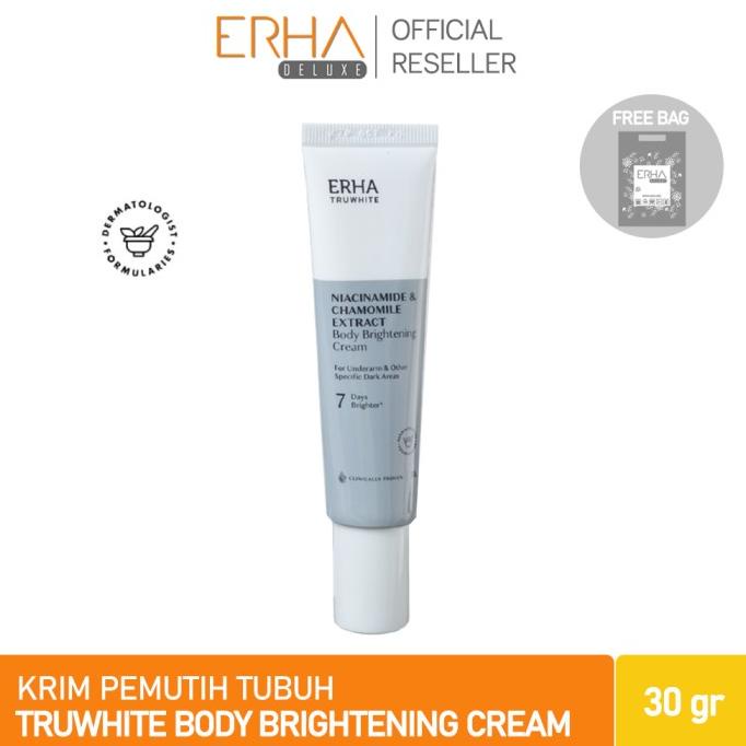 Erha Truwhite Body Brightening Cream - Krim Pencerah Tubuh & Ketiak /