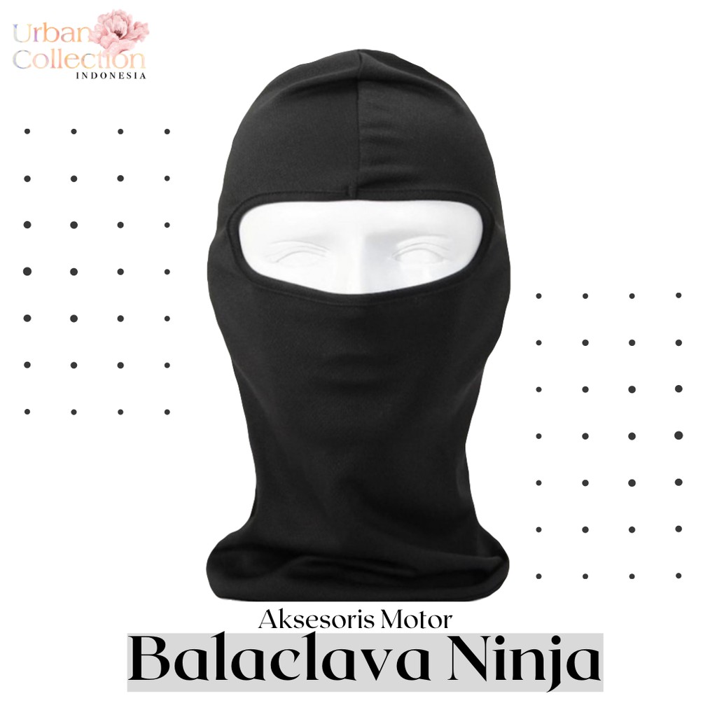 Masker Ninja Motor Balaclava / Masker Motor