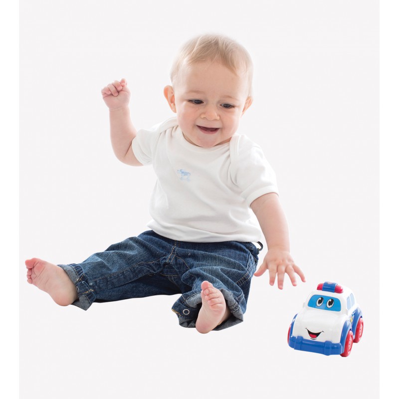 Playgro Light And Sound Police Car - Mainan Bayi