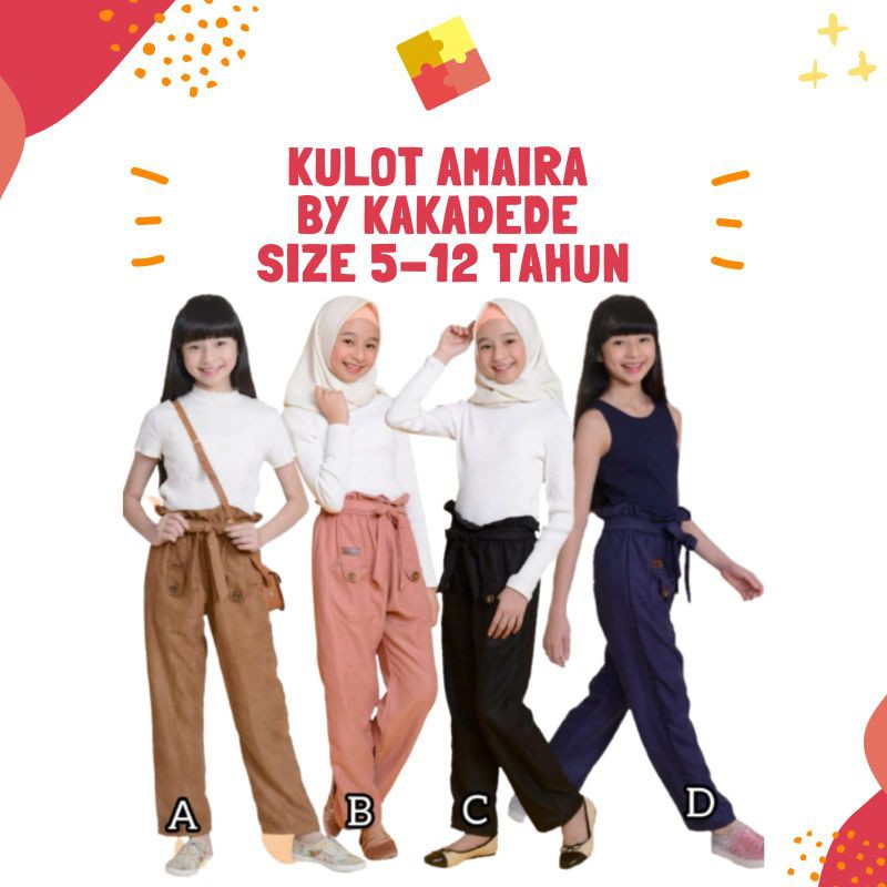 CELANA KULOT TEEN AMAIRA KAKADEDE