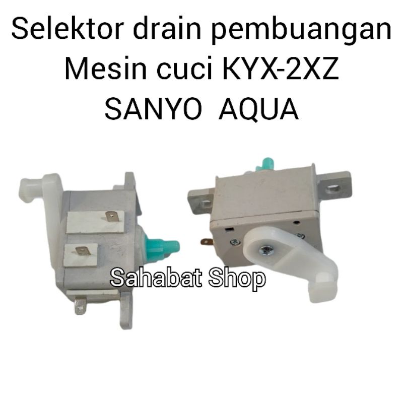 SELEKTOR PEMBUANGAN MESIN CUCI SANYO AQUA KYX-2XZ / SELECTOR SWITCH DRAIN MESIN CUCI