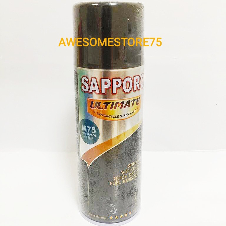 SAPPORO ULTIMATE M75 NSR REPSOL GREEN Hijau Cat Semprot Pilox Pylox