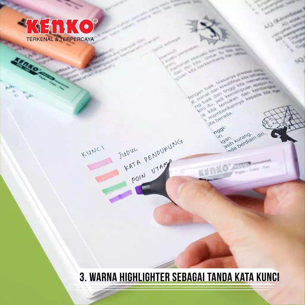 

STABILO HIGHLIGHTER WARNA PASTEL PHL - 100 MURAH