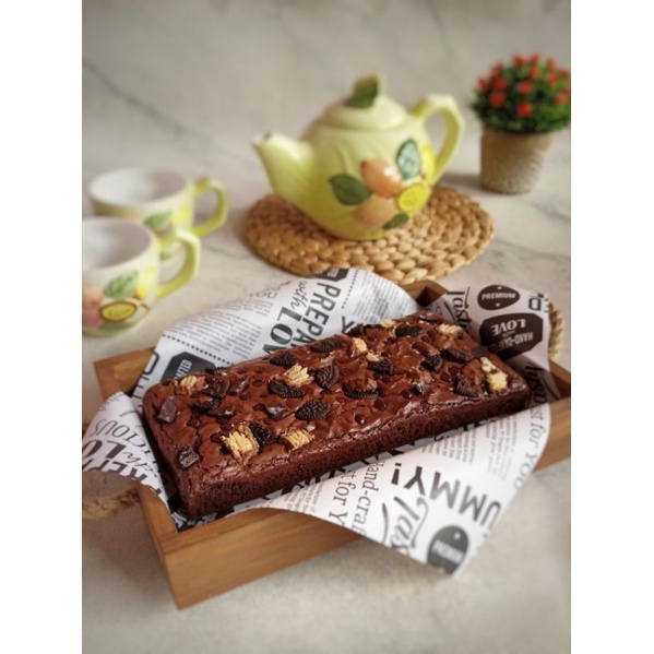 

Fudgy Brownies Panggang