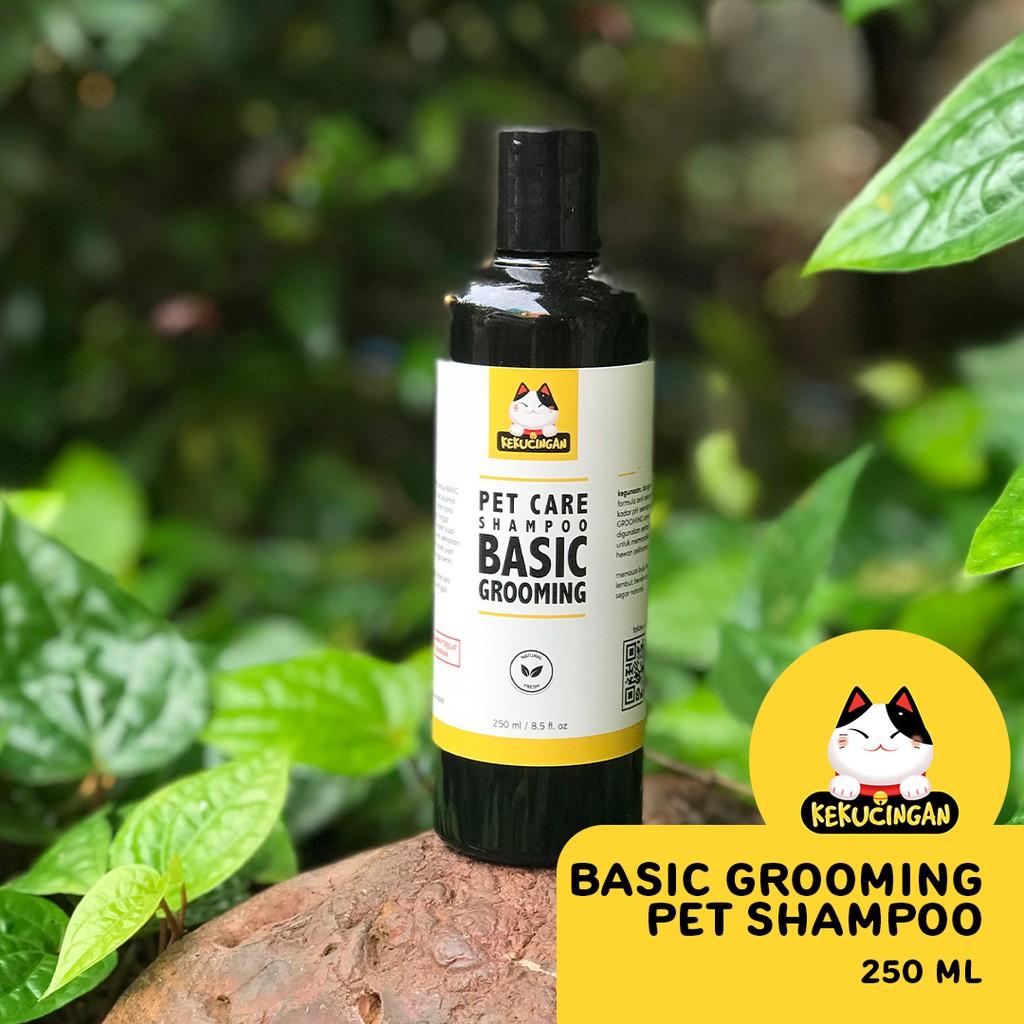 Basic Grooming Shampoo Kucing Anjing Kitten Harian