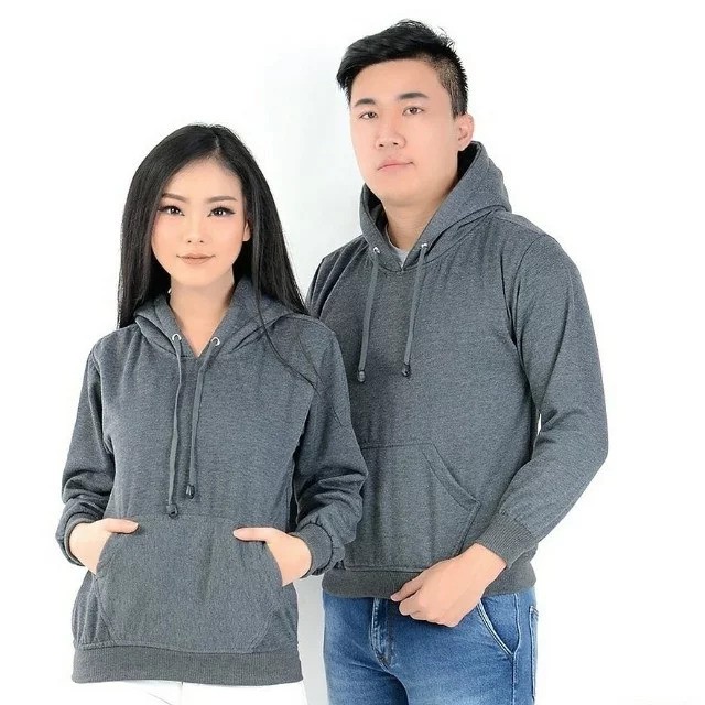 Jaket Hoodie | Non-Sleting Fleece | Couple Abu Tua