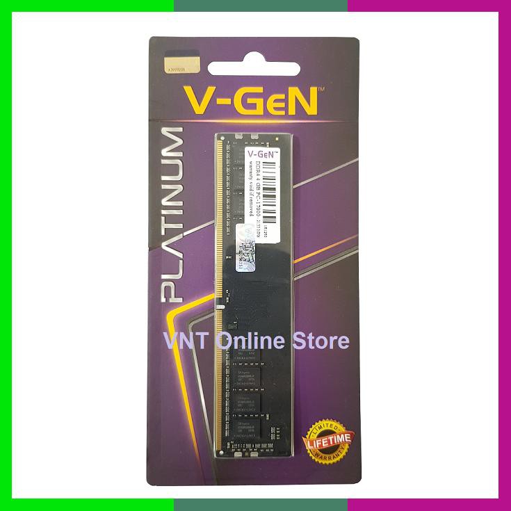 Ddr4 4Gb Pc 17000 / 2133Mhz Longdimm 4 Gb 2133 Mhz Platinum Vgen Ram