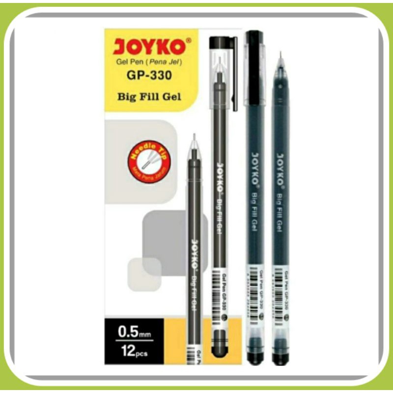 

Pulpen Joyko Big Fill Gel Gp-330/0.5mm ( 1 pcs )
