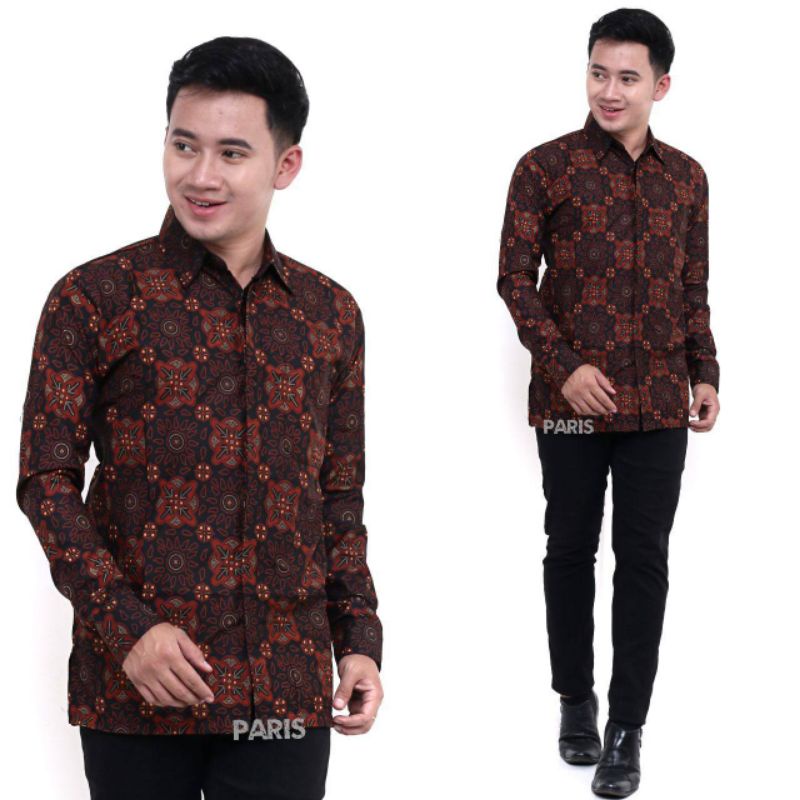 Kemeja Pria Kemeja Batik Kemeja Unggul jaya M L XL