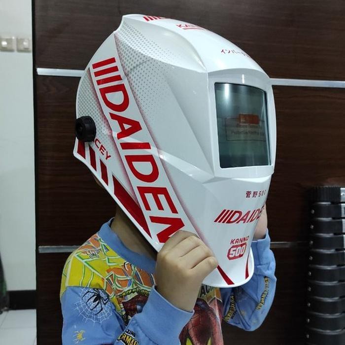 KANNO 500 helm las DAIDEN helm las otomatis welding helmet auto dark Original Daiden JAPAN