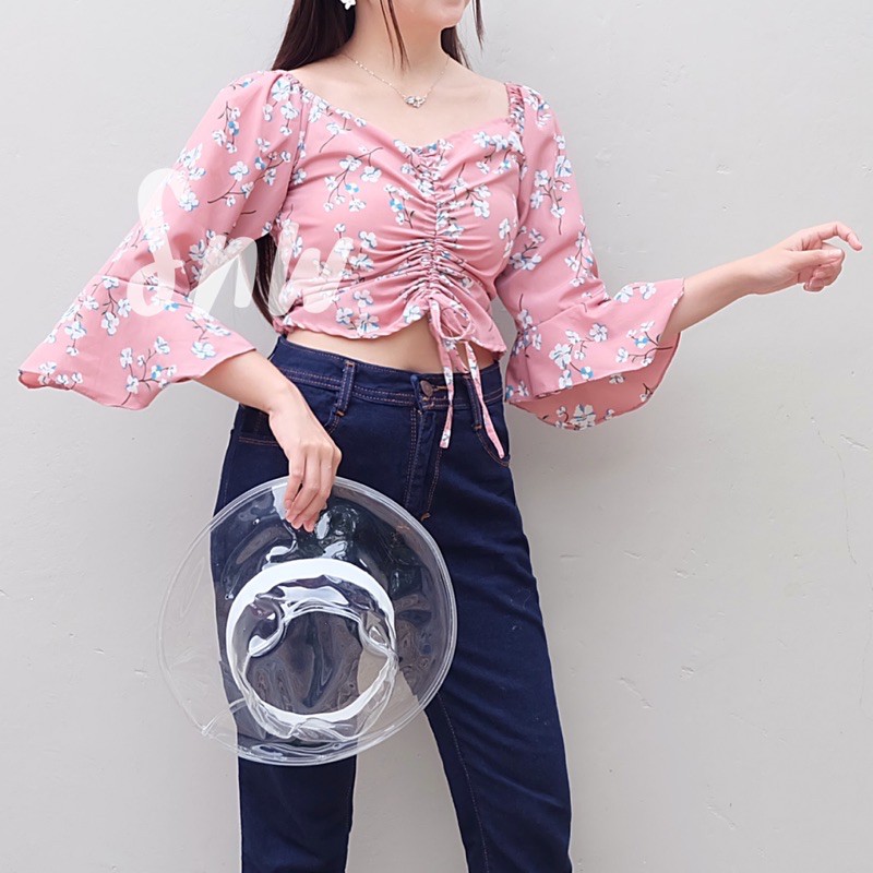 charlotte flower // snw // blouse wanita-1