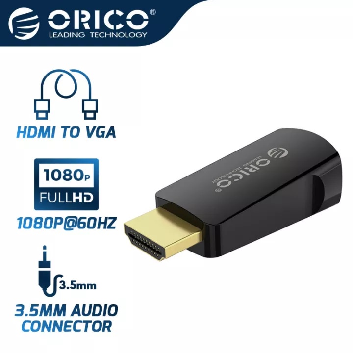 ORICO XD-HLFV HDMI to VGA Audio &amp; Video Convertor