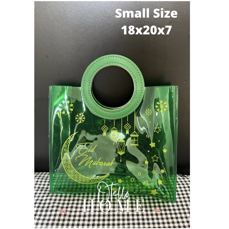 

PVC BAG - LEBARAN SMALL DESIGN SPECIAL DARI OTELLO HOME (PVC Bag / Tas Hampers Lebaran / Tas PVC / Goodie Bag PVC / Tas Transparant / Goodie Bag Lebaran / PVC Bag Lebaran / Tas Lebaran / Hampers Lebaran)