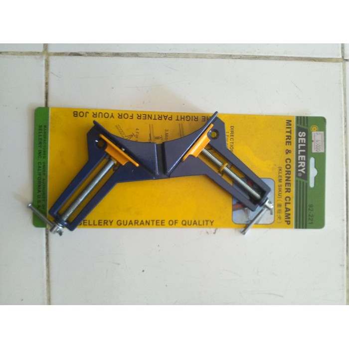 Sellery Klem / Clamp Corner / Catok Sudut Set (92-221)