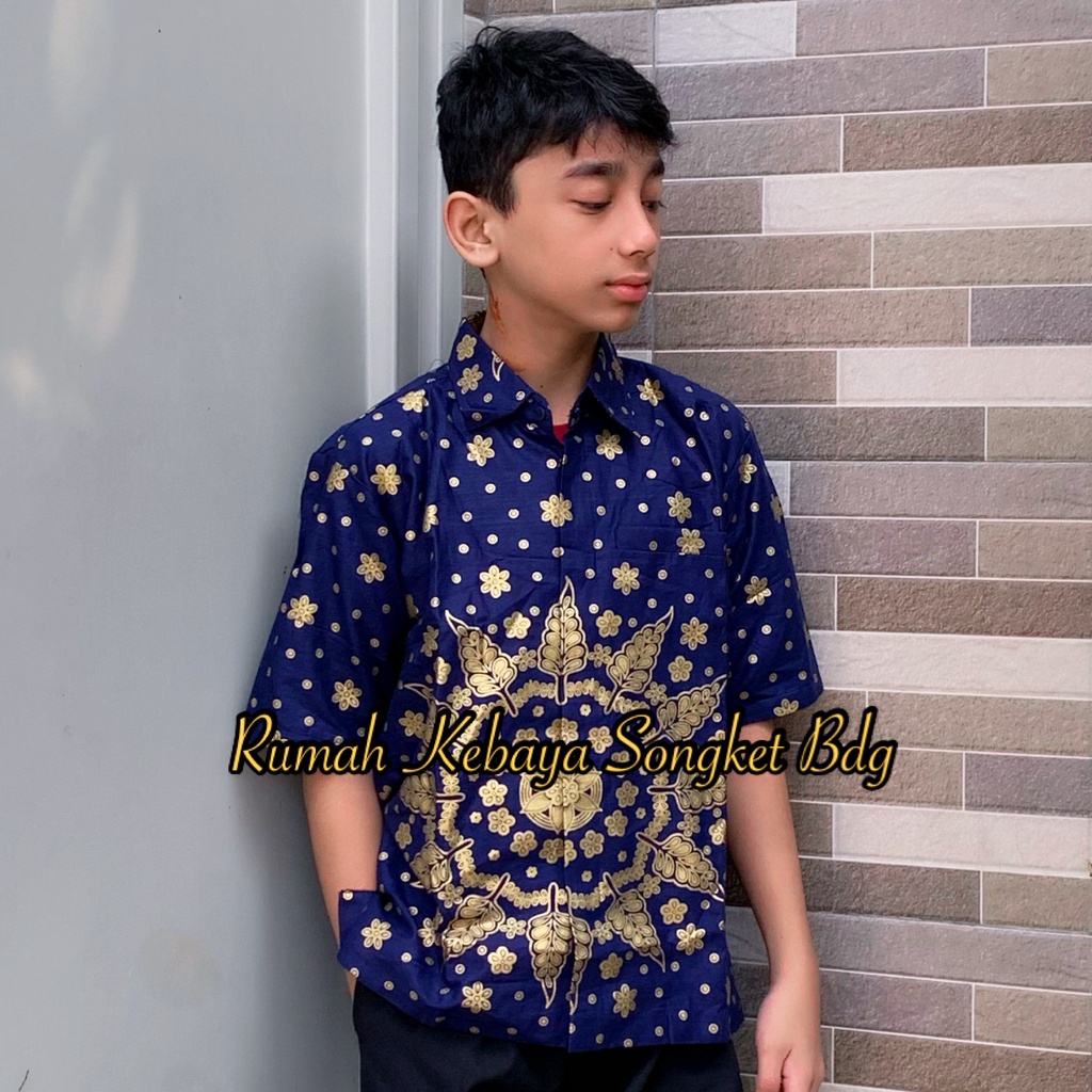 KEMEJA ANAK MOTIF SONGKET PALEMBANG/COUPLE DIANDRA PEPLUM SONGKET/BATIK JUPRI/KEMEJA SONGKET RUMAH KEBAYA BANDUNG RUMAH SONGKET BANDUNG