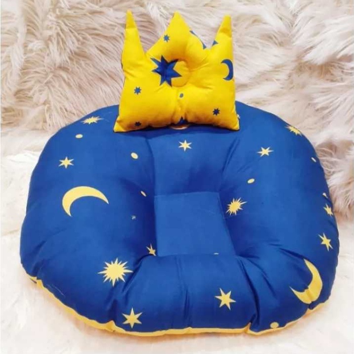 sofa bayi [ BISA COD BAYAR DITEMPAT ] Sofa Bayi Bulan Bintang Yellow / Sofa Bayi Karakter / Sofa Bay