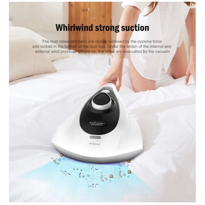 Deerma CM900 Anti Mite Dust Vacuum Cleaner Ultraviolet Bed Sofa