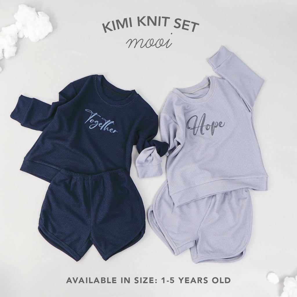 PROMO 7.7 PROMO BAJU LEBARAN MURAH MOOI KIMI SWEATER KNIT SET SWEATER ANAK SWEATER BAYI 1-5 Tahun