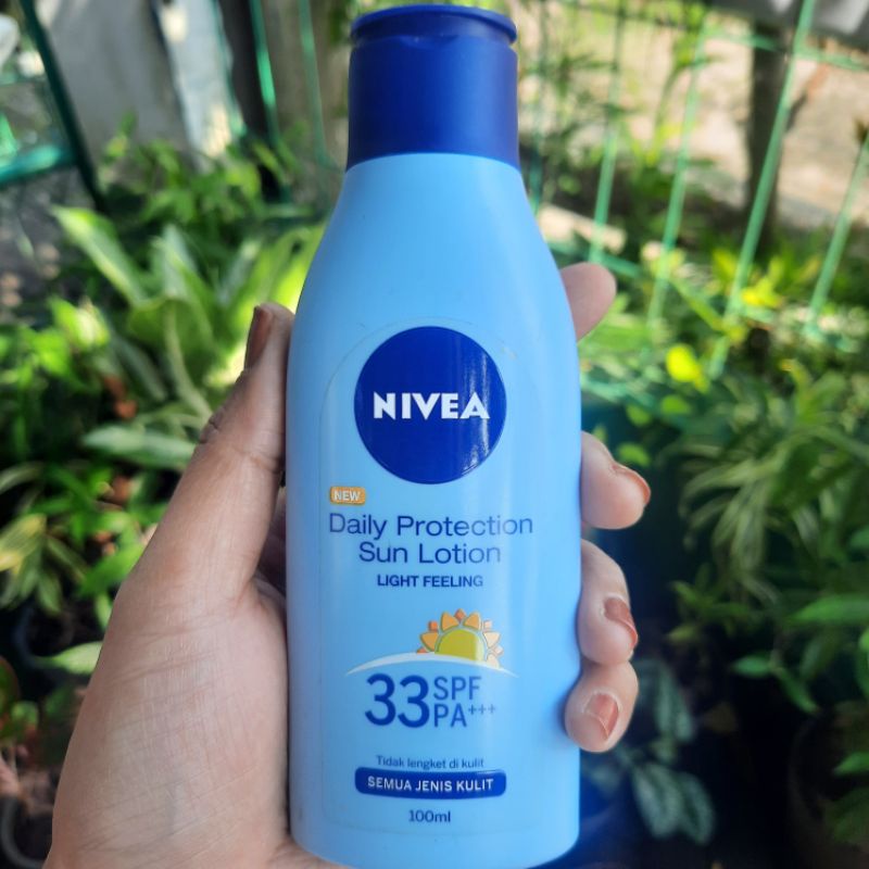 Jual NIVEA Body Lotion Daily Protection Sun 100 ml Shopee Indonesia