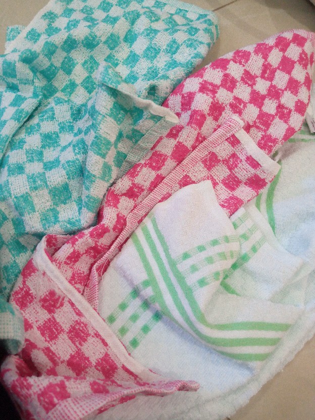 Serbet Dapur / Lap Handuk Kotak Kastex Strobery / Serbet Kotak Handuk / Lap Dapur