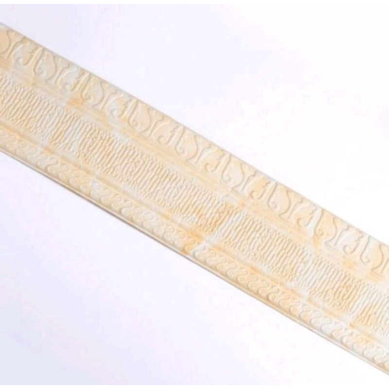 List Wallpaper Foam 230x8cm Tebal 5mm-Creamish L8cm