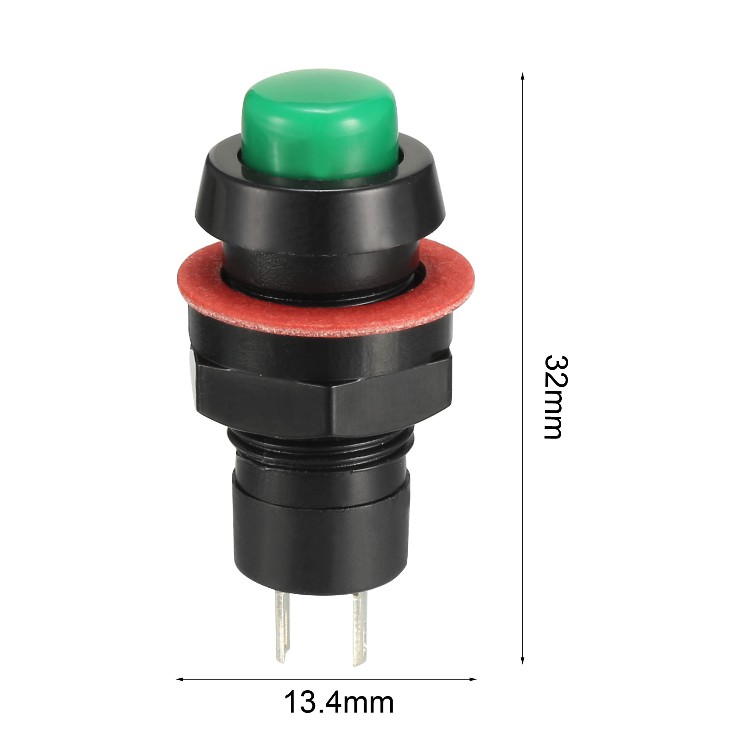 TOMBOL 10MM PUSH ON SAKLAR SWITCH PUSH ON