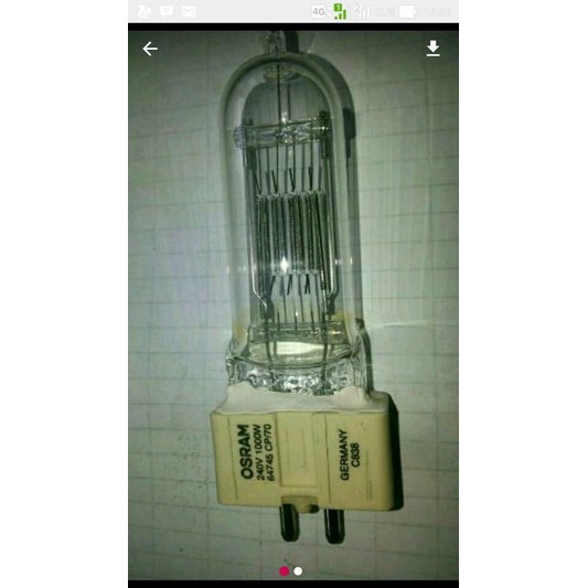 Halogen Displayoptic 64745 Osram