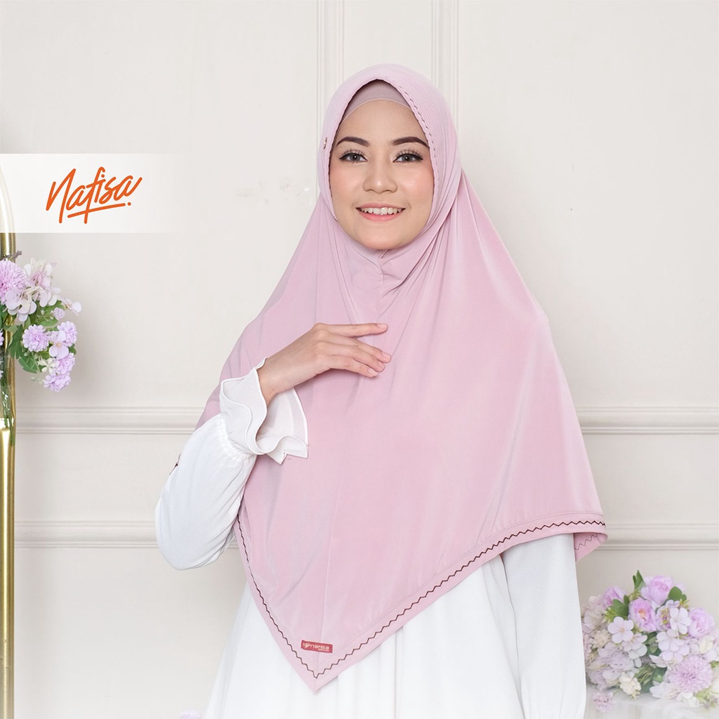 KERUDUNG NAFISA HIJAB BELVANA REGULER Jilbab Instan Syar'i Umeera - Hijab Instan Jumbo Kaos Premium