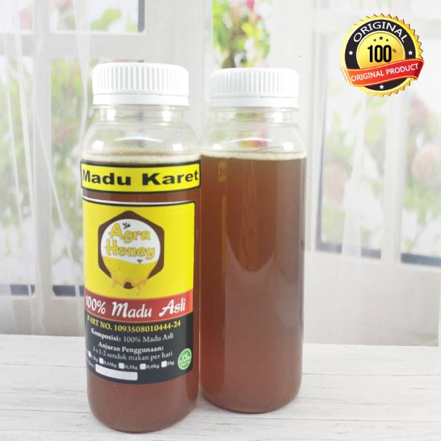 

Madu Bunga Karet 300 gram asli dan murni