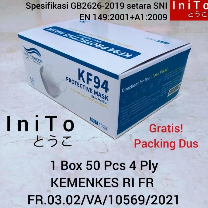 SALE Masker KF94 Korea Masker KF 94 4Ply Masker Disposable Masker KF94