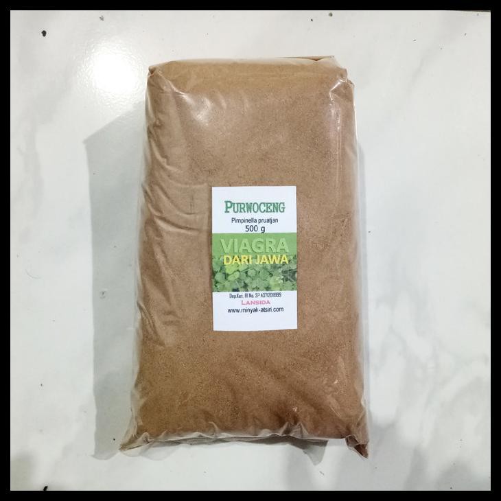 

Purw0Ceng Serbuk 500 G / Pimpinella Pruatjan Powder / Bubuk Purwa-Cen