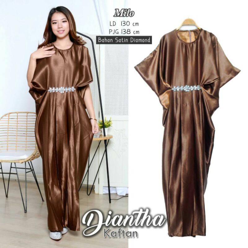 Diantha kaftan cantik bahan bagus