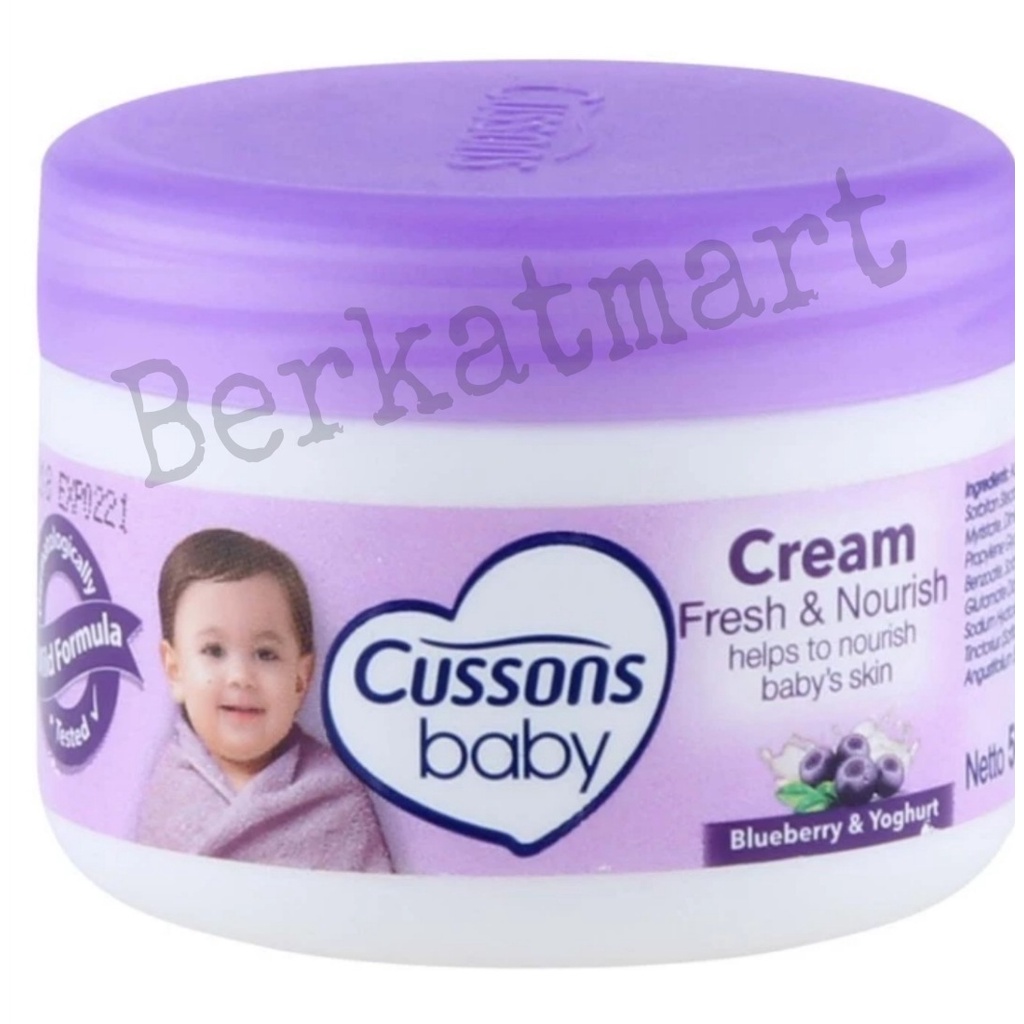 Cussons Baby Cream 50gr Krim bayi cussons - 50gr - pink - BIRU - UNGU