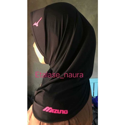 Hijab Sport/Kerudung Voly/Kerudung Olahraga/Hijab Simple/Hijab Instan/Kerudung Mizuno/Asics