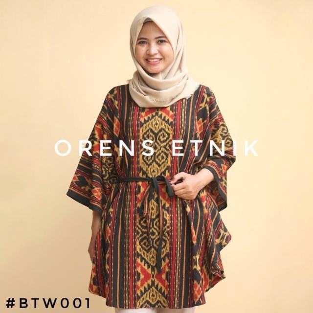TENUN OUTER ETNIK BATWING Best Seller BTW001