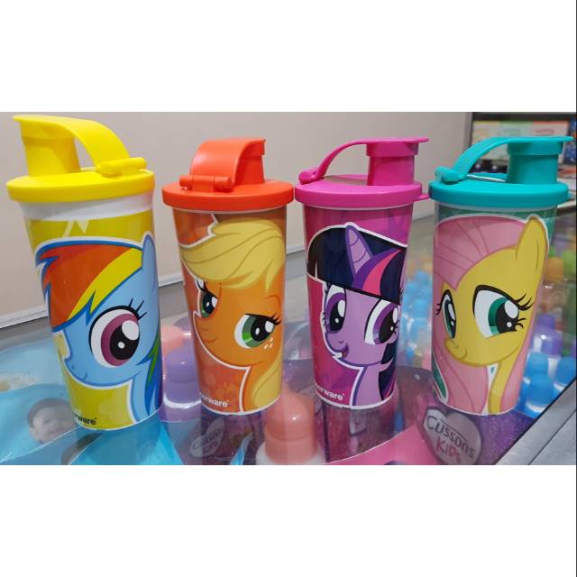 Tupperware gelas 260ml seri little poni