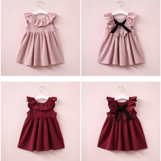 Dress Anak Perempuan Import NEW SWEET PITA HITAM