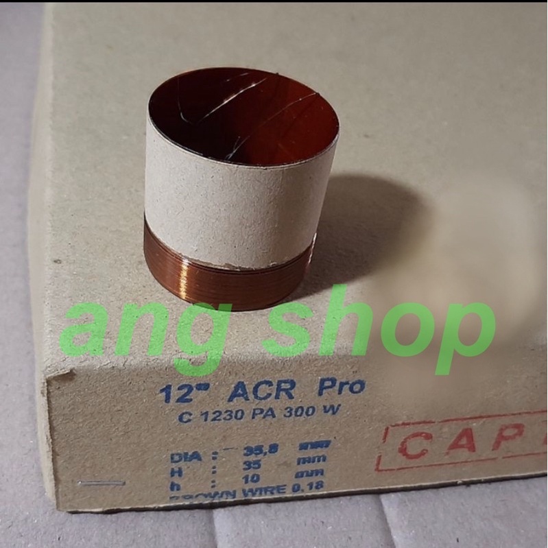 Isi 24 Pcs Spool Voice Coil Spul Spol Speaker 12 Inch ACR Pro 1230 PA 35.8Mm 35.8 Mm