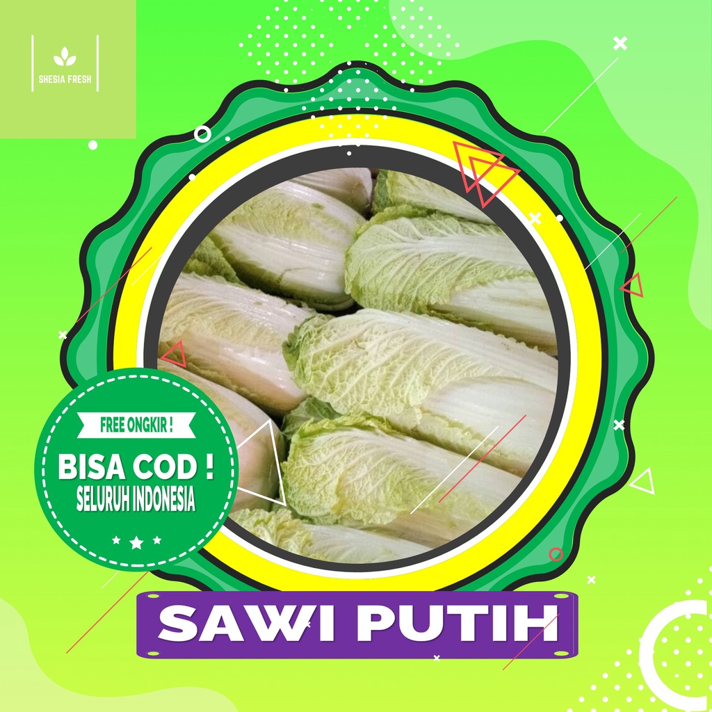 

Shesia Fresh - Sawi Putih Organik 500 gram