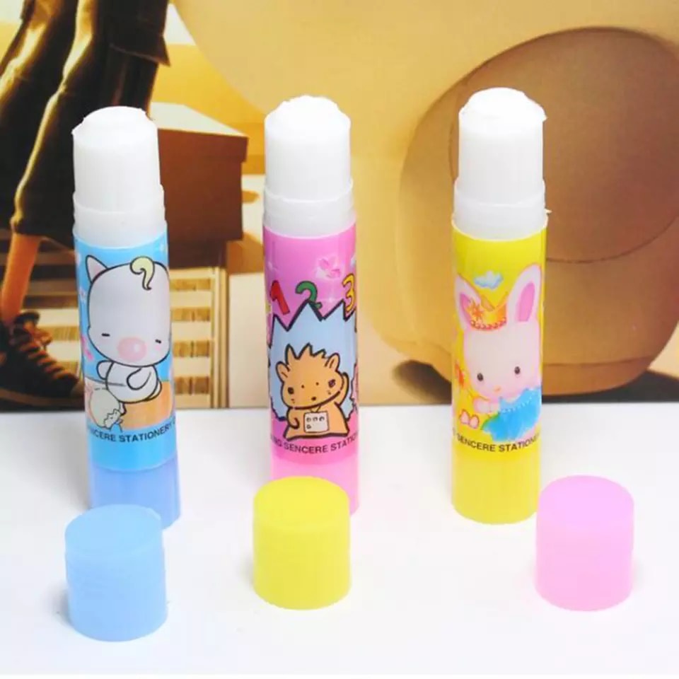 LEM GLUE STIK MOTIF KARAKTER KARTUN / LEM KERTAS / GLUE STIK / LEM STIK / GLUE STICK