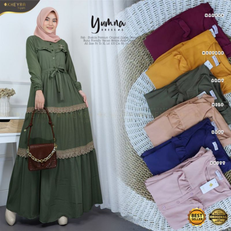 (Canayourbae) Yumna Dress #3 Original Kheyra By Alila