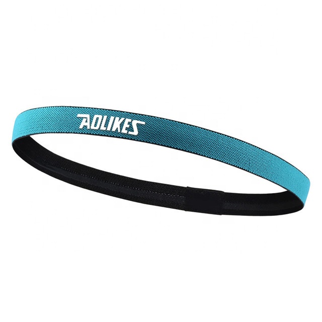 Aolikes 2101 Sweatband Silicon Headband Hairband Sport Running Yoga Zumba