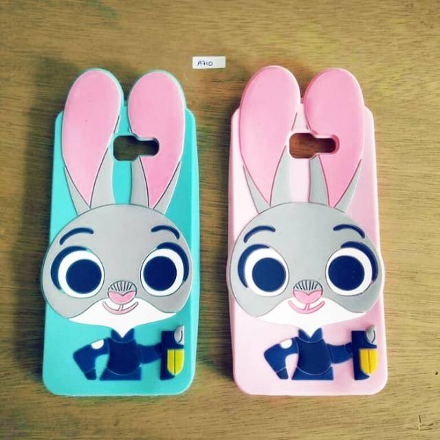Case 3D Samsung A7 2016 Softcase Motif Rabbit Samsung SM-A710