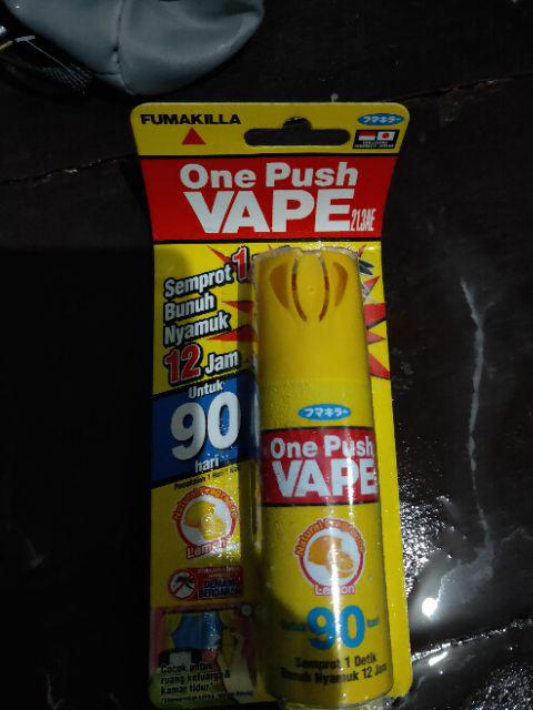 Obat Nyamuk Vape One Push / Spray Anti Nyamuk Vape 90