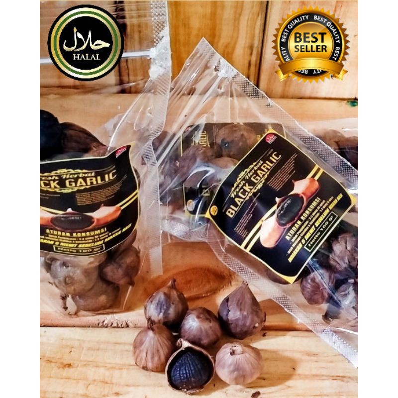 

Black Garlic Bawang Hitam Tunggal Obat Herbal Sehat Premium 100 Gram