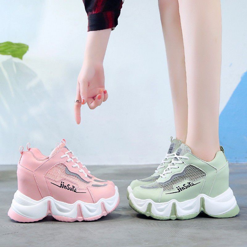 Sepatu Wanita Sepatu Sneakers Korea Sport Running Semi Boot JSR